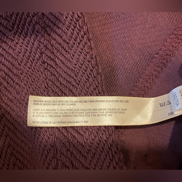 FREE PEOPLE 
Changing Tides Cotton Crop Top & Pants - purple- NWT- XS - Picture 12 of 16